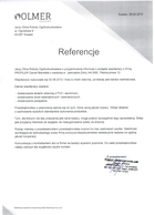 Referencja od firmy Jerzy Olma Roboty Ogólnobudowlane