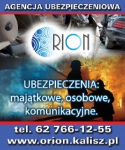 Ubezpieczenia komunikacyjne i majątkowe - PHU ORION Agencja ubezpieczeniowa Kalisz