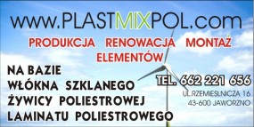 LAMINATY POLIESTROWO SZKLANE - PLASTMIXPOL Jaworzno