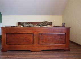 Łóżko do sypialni - G&G wood and stone Stróżówka