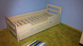 DREWNIANE ŁÓŻECZKO JESION - Stolarnia Paweł Dąbrowski Poręba