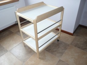 Drewniany Stolik do Przewijania - Stolarnia Paweł Dąbrowski Poręba