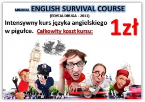 Wakacyjny kurs języka angielskigo w Gliwicach - Minimal English Survi - Szkoła Języków Obcych SONGin English Gliwice
