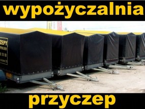 Wypożyczanie przyczep bagażowych - WIRO BP Warszawa