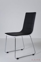 Krzesło HIGH FIDELITY czarne - Living Art meble dekoracje design Bydgoszcz