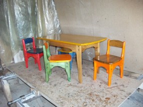 Krzesełka  i stolik - BOSblat Podwilk