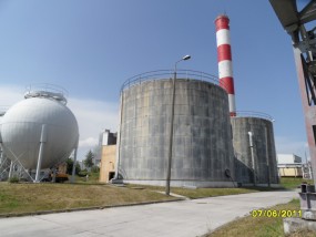 Zabezpieczenie antykorozyjne zbiornika wody technologicznej w EC Kielc - PPHU AMIX Niegowa