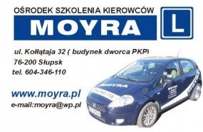 Kurs Nauki Jazdy -  MOYRA  Ośrodek Szkolenia Kierowców Słupsk