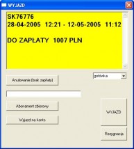 Program Okno na PARKING - Biuro Usług Informatycznych Jacek Bartys Kraków