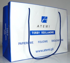 Torby reklamowe - Atemi Torby reklamowe papierowe i foliowe Warszawa