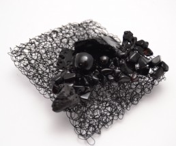 Czarna elegancja - ARTig biżuteria autorska Gliwice
