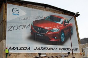 montaż reklam - WOJART reklama wielkoformatowa Wrocław