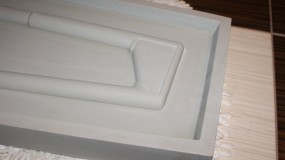 Frezowanie prototypu z płyty modelowej - 3DCNCPLOT Otwock
