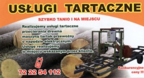 usługi tartaczne - Usługi tartaczne Leszek Dylewski Grajewo