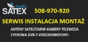 Montaż anten satelitarnych i naziemnych dvb t - Satex media Kraków