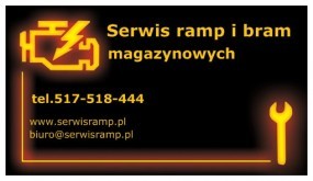 naprawa ramp Crowford Warszawa Łódź Kraków Szczecin - Serwis ramp magazynowych Grodzisk Mazowiecki