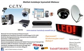 Montaż systemów alarmowych - MatSat-Instalacje Szymański Mateusz Gębice