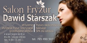 Salon Fryzur - SALON FRYZUR DAWID STARSZAK Toruń