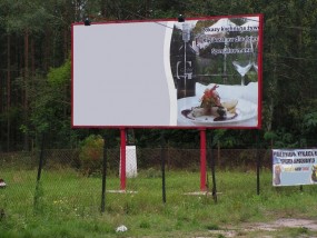 Reklama - Bilbord 6m x 3m -  Prolmar  usługi ślusarsko-spawalnicze Warszawa