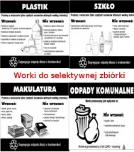 Worki do selektywnej zbiórki odpadów - PPHU Marcin Producent Opakowań Foliowych Kutno