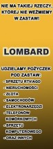 POŻYCZKI POD ZASTAW - X5 LOMBARD Warszawa