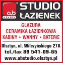 Studio Łazienek- glazura, ceramika sanitarna, meble łazienkowe - A.B Studio - wyposażenie do łazienki Olsztyn