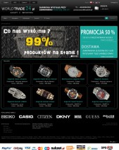 Sprzedaż zegarków - WORLD TRADE 24 Kielce