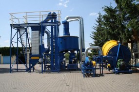 Linia do produkcji pelletu. - Przedsiębiorstwo Produkcyjno Usługowo Handlowe  Ines  Boruja Kościelna