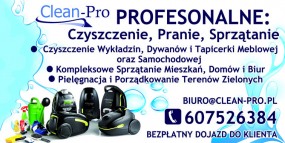Czyszczenie dywanów, wykładzin, tapicerki meblowej i samochodowej - Clean-Pro Mysłowice