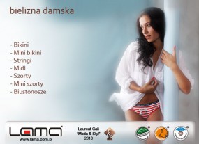 Bielizna Damska. - Lama Spółka Jawna Jełowicki, Ignaczak Janki