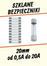 Bezpieczniki Szklane - P.H.P.U. EL-KA Sklep Elektryczny Pleszew