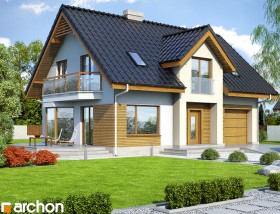 PROJEKTY DOMÓW MAŁYCH Kraków Busko - ARCHIDETAL Pracownia Architektury Busko-Zdrój