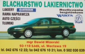 blacharstwo lakiernictwo łódź - Blacharstwo Lakiernictwo Wulkanizacja Mechanika Łódź