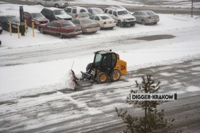 Odśnieżanie Kraków Wieliczka odśnieżanie osiedli parkingów dróg - DIGGER-KRAKOW Kraków