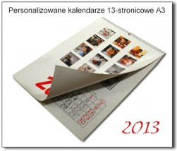 Wykonanie kalendarz personalizowany - APA LAB Miroslaw Fiłonowicz Białystok