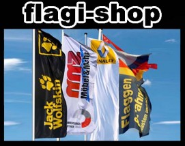 Flagi firmowe Gdańsk Gdynia Warszawa Kraków Poznań Katowice - Hurtownia Flag Monika Lidzbarski Rumia