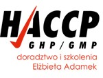 Dokumentacja i szkolenia HCCP - HACCP, GHP/GMP Doradztwo i Szkolenia Elżbieta Adamek Raczki