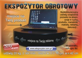 Ekspozytor Obrotowy - Digitum podatki-reklama-szkolenia bhp Kraków
