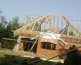 więźby, dekarstwo, blacharstwo -  LACHBUD  Wojciech Lach Usługi Remontowo-Budowlane Żegiestów