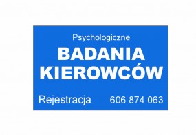 badania kierowców - Psychologiczne Badania Kierowców mgr Jan Kita Kraśnik