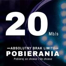 Nielimitoway dostęp do Internetu - 20Mb/s - FutureNET - Gardoń Marek Młodów