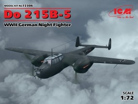 ICM 72306 - Dornier Do-215B-5, WWII German Night Fighter (1:72) - Sklep Modelarski ZORDA Śrem