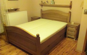 Łóżko dębowe - Bojka Antoni Zakład Stolarski Sopieszyno