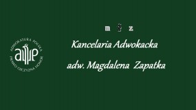 Kancelaria Adwokacka - Kancelaria Adwokacka Adwokat Magdalena Zapatka Tychy