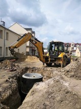 Budowa przyłącza wody i kanalizacji - Usługi Koparką Zmechanizowane Roboty Ziemne Henryk Szulik Piaseczno