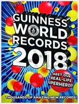 Księga Rekordów Guinnessa 2018 Guinness World Records - ukarola.pl książki obcojęzyczne Ostrów Wielkopolski