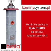 Komin ceramiczny do kotłów kondensacyjnych na gaz Zapel Turbo fi 140.