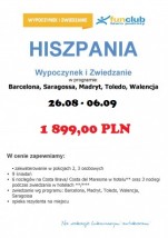 Wczasy w Hiszapnii - ALFA MAR Biuro Podróży / Ubezpieczenia podróżne Bydgoszcz