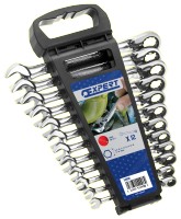 Zestaw kluczy oczkowo-płaskich z grzechotką - ELEKTRO-KOMPLEX Narzędzia Sp.j. Gdańsk