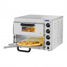 Dwukomorowy piec do pizzy 3000W 350st wkłady szamotowe - MAGNUM-PRO Częstochowa